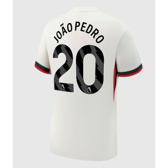 Billige Fotballdrakt Chelsea Joao Pedro #20 Replika Bortedrakt 2025-26 Kortermet